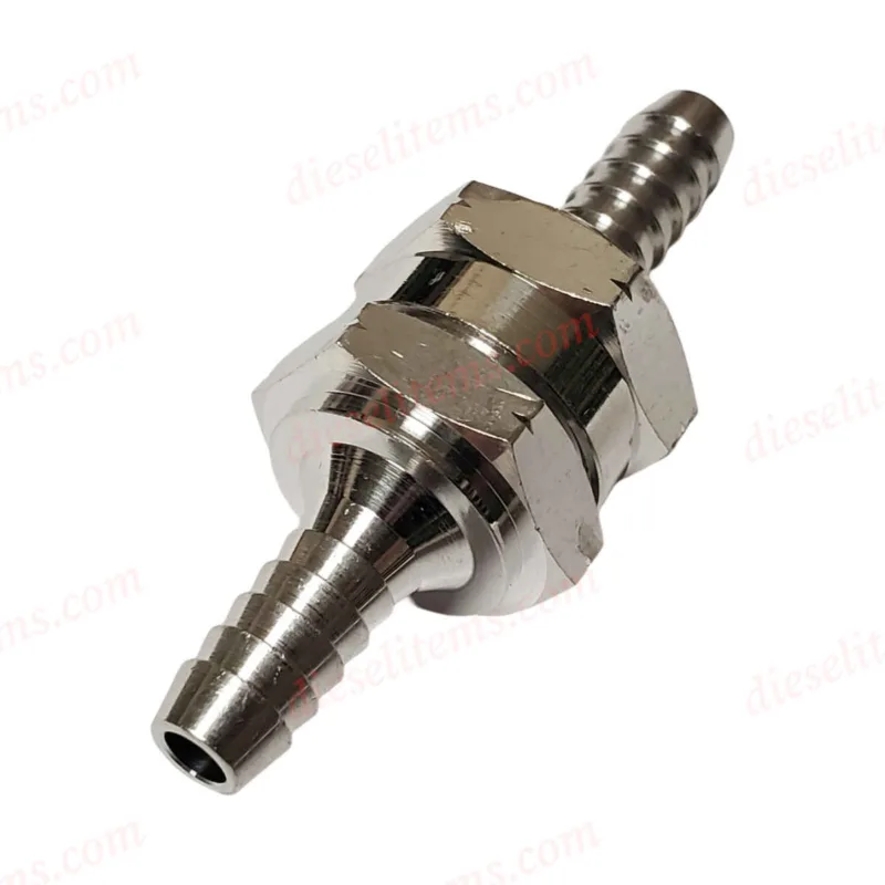 5/16 Check Valve Non Return for in line diesel or gasoline fuel systems with 8mm lines
