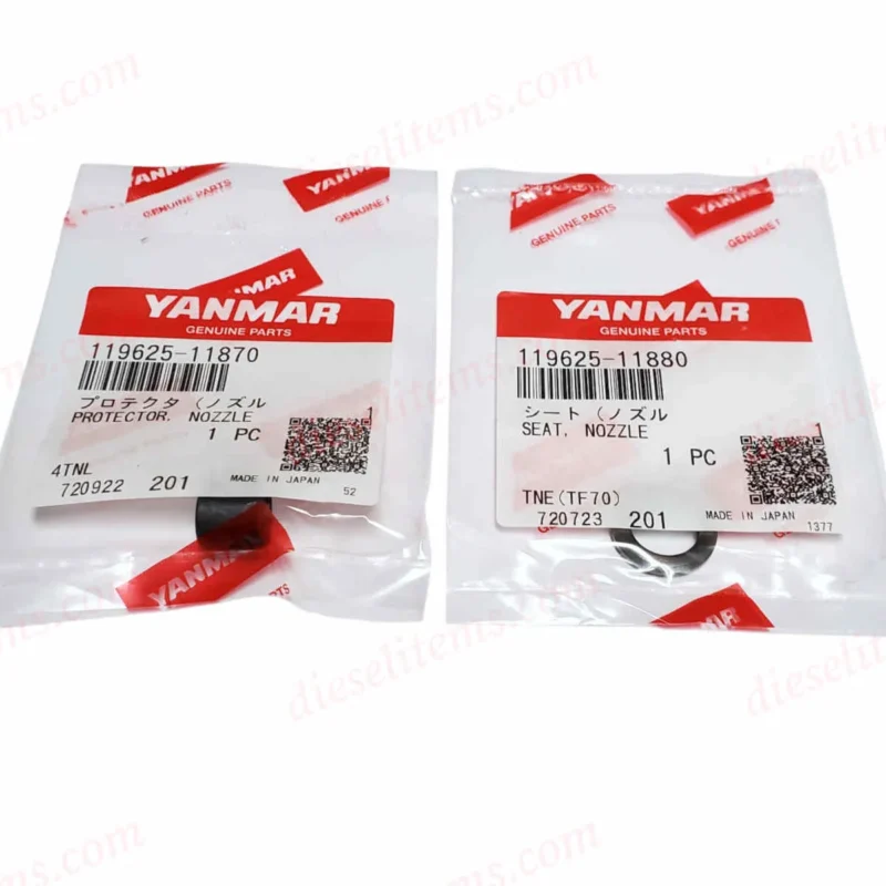 Yanmar 119625-11870 119625-11880 Injector Nozzle Install Kit  (1)