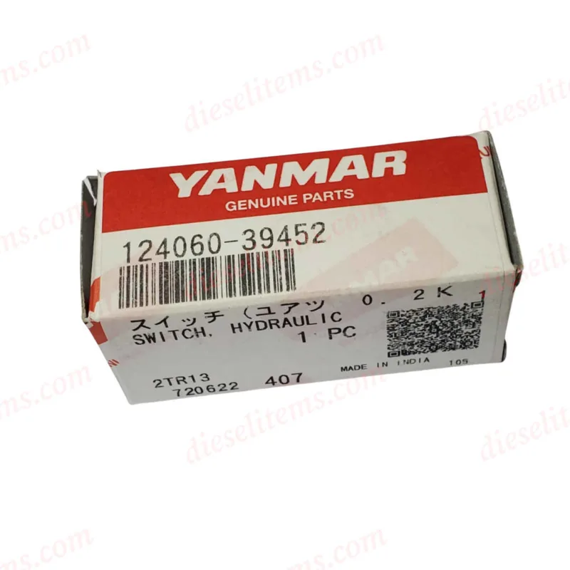 Genuine OEM Yanmar Oil Pressure Switch 124060-39452