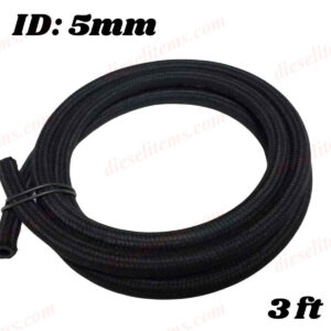5mm Diesel Fuel Injector Return Line Hose Gasoline Compatible 3 FT