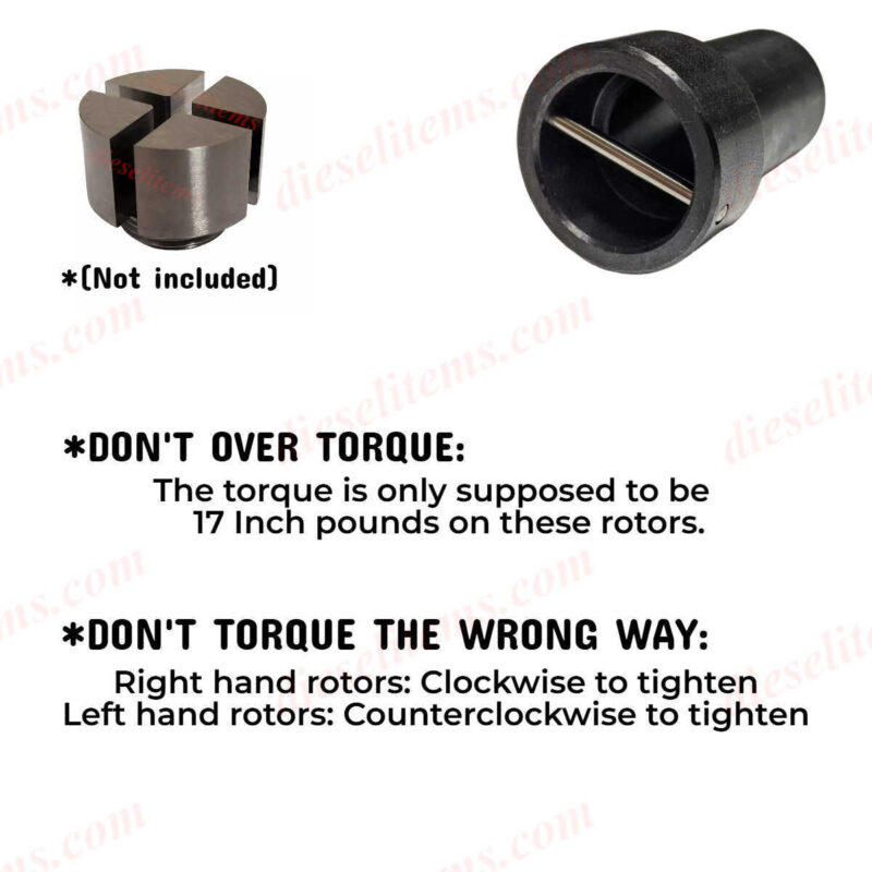 DPA Transfer Pump Rotor Removal Tool works on CAV Delphi PN 7123-18F 7123-18L