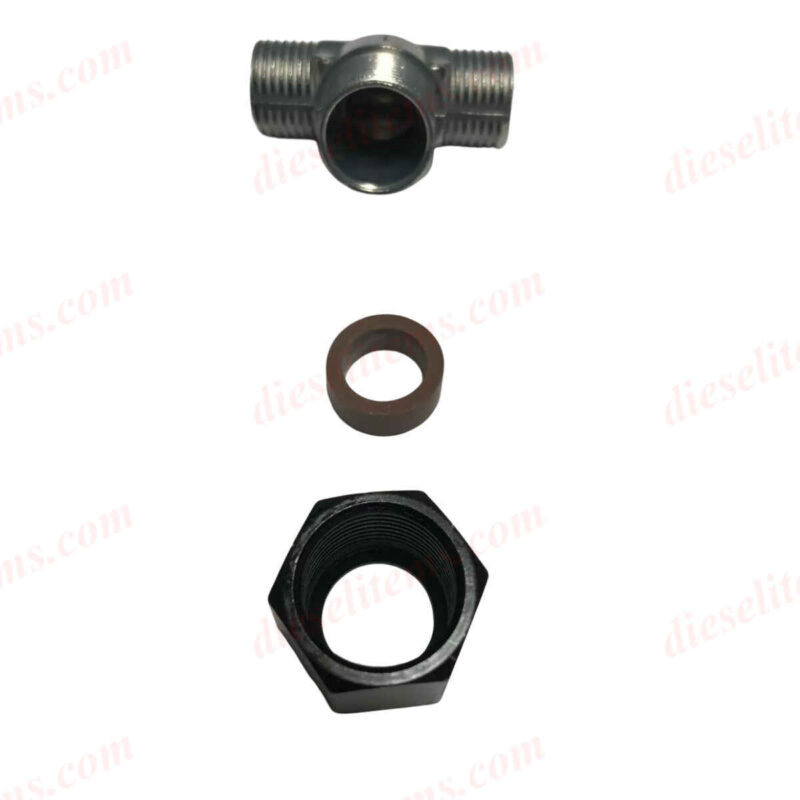 Stanadyne 31286 Injector Return Tee kit for Case John Deere Pencil Inj Leak Off Cap