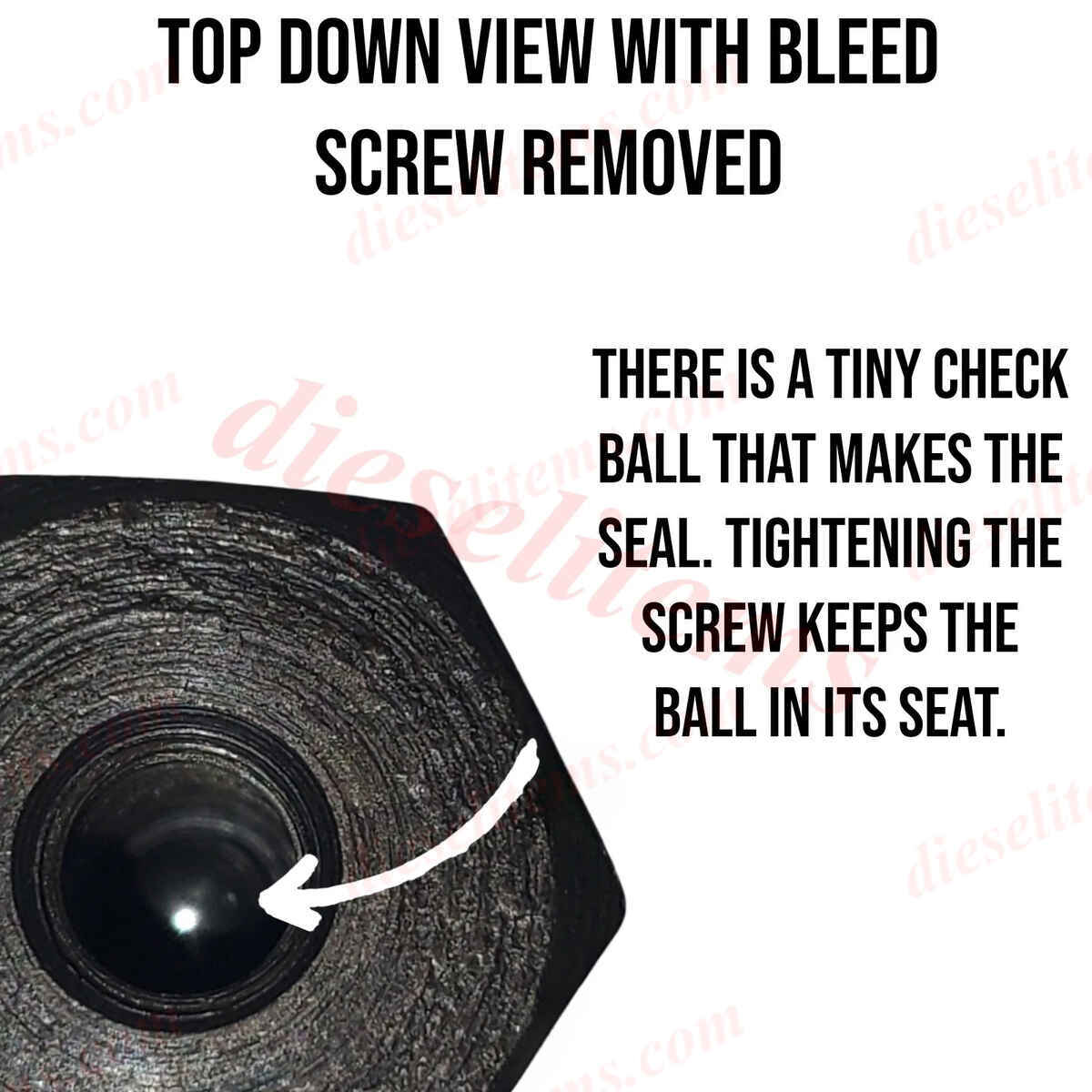 CAV Lucas DPA Banjo Bolt with Bleed Screw 7139-560A 9002-093A Air Vent Fitting