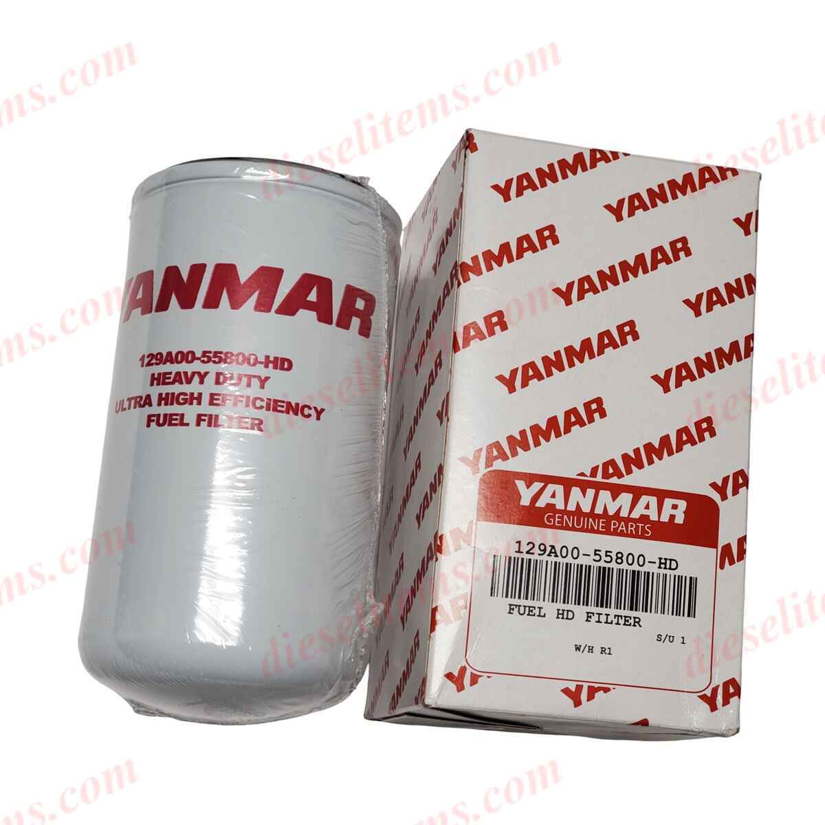 Yanmar 129A00-55800-HD High Efficiency spin-on final fuel filter