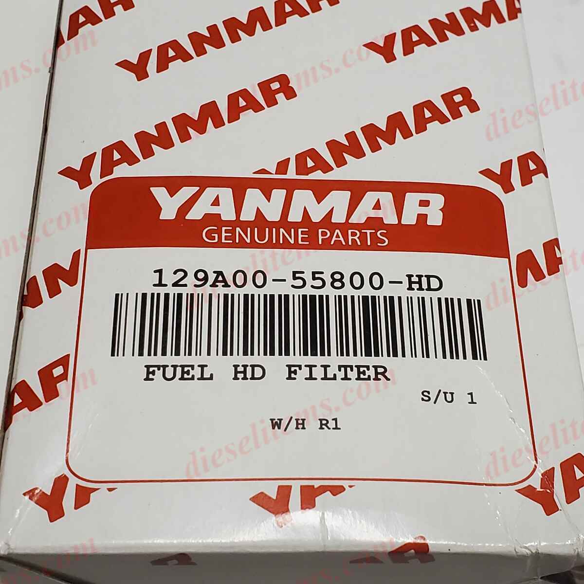 Yanmar High Efficiency fuel filter for 3JH40 4JH45 4JH57 4JH80 and 4JH110